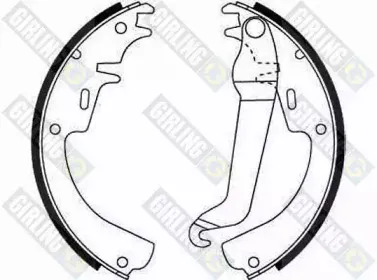 Комплект тормозных колодок GIRLING купить