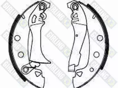 Комплект тормозных колодок GIRLING купить