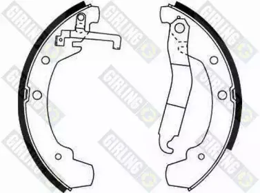 Комплект тормозных колодок GIRLING купить