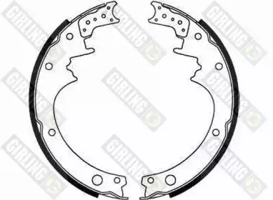 Комплект тормозных колодок GIRLING купить