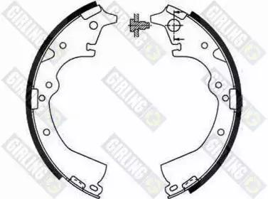 Комплект тормозных колодок GIRLING купить