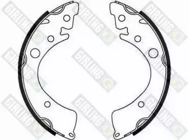 Комплект тормозных колодок GIRLING купить