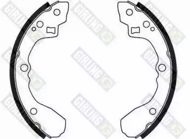 Комплект тормозных колодок GIRLING купить