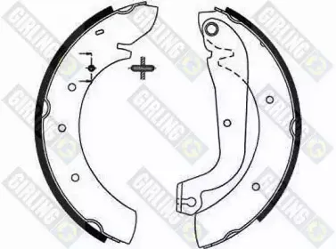 Комплект тормозных колодок GIRLING купить