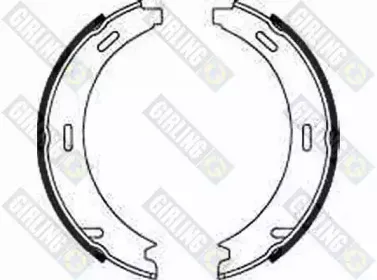 Комплект тормозных колодок, стояночная тормозная система GIRLING купить