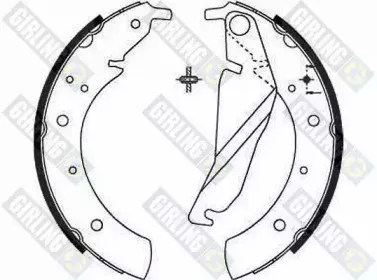 Комплект тормозных колодок GIRLING купить