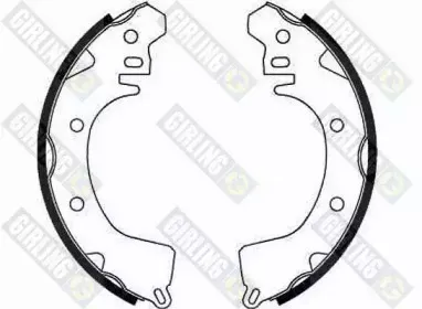 Комплект тормозных колодок GIRLING купить