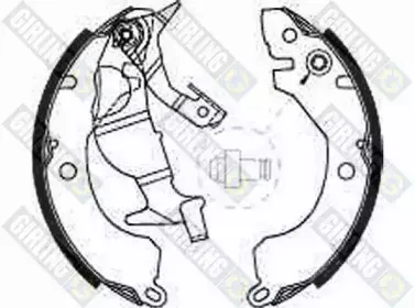 Комплект тормозных колодок GIRLING купить