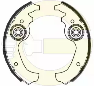 Комплект тормозных колодок GIRLING купить