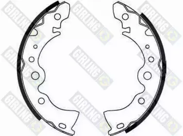 Комплект тормозных колодок GIRLING купить