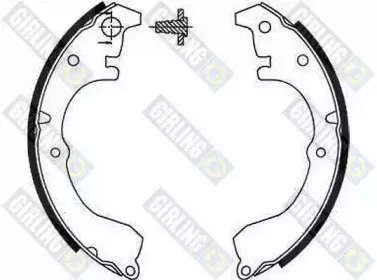 Комплект тормозных колодок GIRLING купить