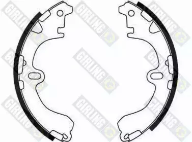 Комплект тормозных колодок GIRLING купить