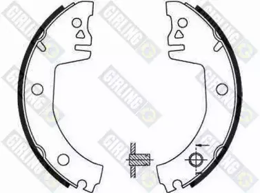 Комплект тормозных колодок GIRLING купить