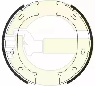Комплект тормозных колодок, стояночная тормозная система GIRLING купить