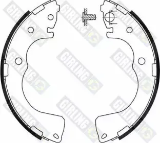 Комплект тормозных колодок GIRLING купить