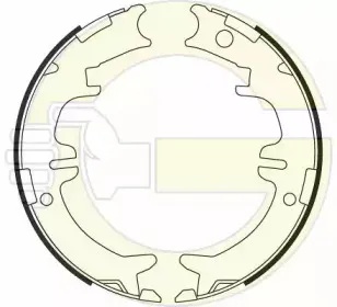 Комплект тормозных колодок, стояночная тормозная система GIRLING купить