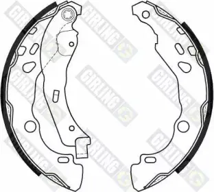 Комплект тормозных колодок GIRLING купить