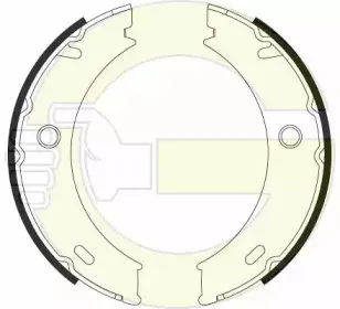 Комплект тормозных колодок, стояночная тормозная система GIRLING купить