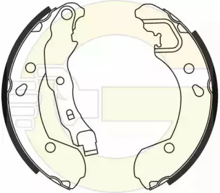 Комплект тормозных колодок GIRLING купить