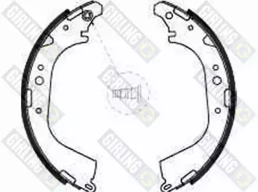 Комплект тормозных колодок GIRLING купить