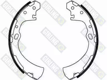 Комплект тормозных колодок GIRLING купить