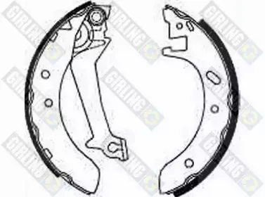 Комплект тормозных колодок GIRLING купить