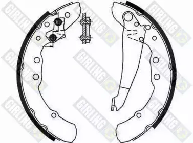 Комплект тормозных колодок GIRLING купить