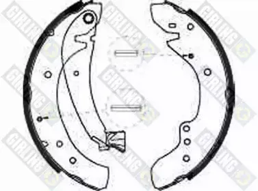 Комплект тормозных колодок GIRLING купить