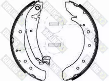 Комплект тормозных колодок GIRLING купить