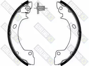 Комплект тормозных колодок GIRLING купить