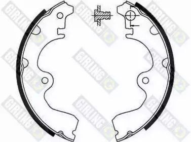 Комплект тормозных колодок GIRLING купить