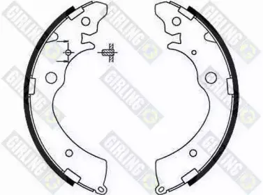 Комплект тормозных колодок GIRLING купить