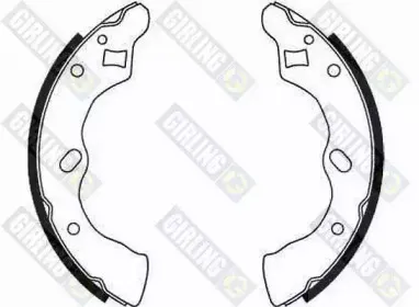 Комплект тормозных колодок GIRLING купить