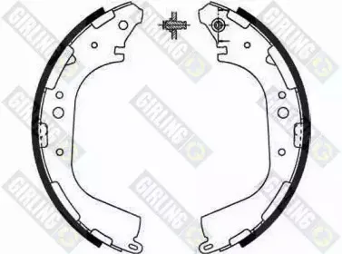 Комплект тормозных колодок GIRLING купить