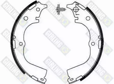 Комплект тормозных колодок GIRLING купить