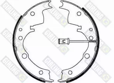 Комплект тормозных колодок GIRLING купить