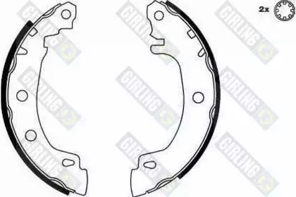Комплект тормозных колодок GIRLING купить