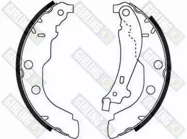 Комплект тормозных колодок GIRLING купить