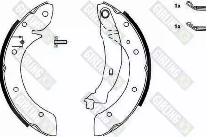 Комплект тормозных колодок GIRLING купить
