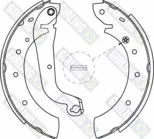 Комплект тормозных колодок GIRLING купить