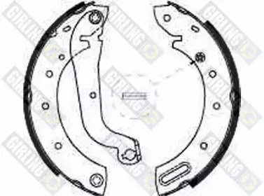 Комплект тормозных колодок GIRLING купить