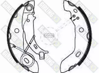 Комплект тормозных колодок GIRLING купить