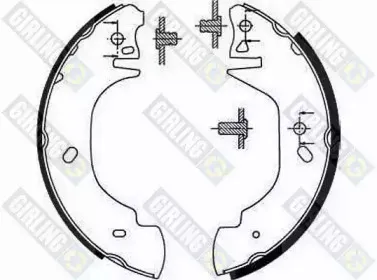 Комплект тормозных колодок GIRLING купить