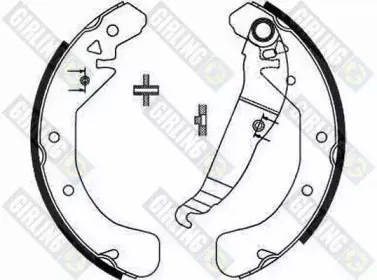 Комплект тормозных колодок GIRLING купить