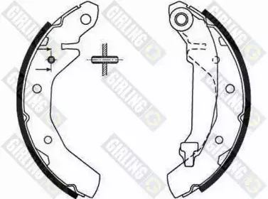 Комплект тормозных колодок GIRLING купить
