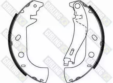 Комплект тормозных колодок GIRLING купить