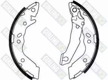 Комплект тормозных колодок GIRLING купить