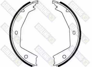 Комплект тормозных колодок, стояночная тормозная система GIRLING купить