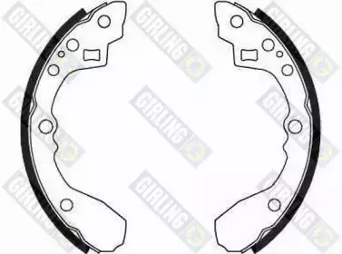 Комплект тормозных колодок GIRLING купить