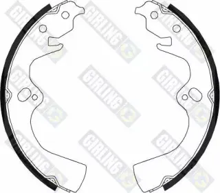 Комплект тормозных колодок GIRLING купить